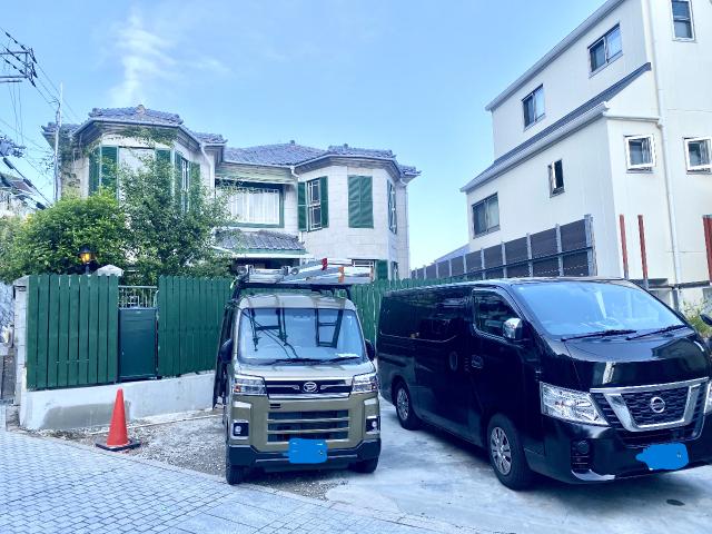 　車2台の駐車が可能